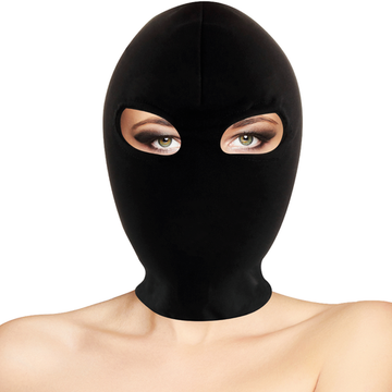 Darkness — Máscara de Submissão Spandex Preto — vista adicional 2