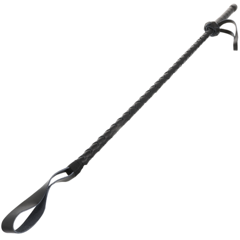 Darkness — Chicote BDSM com Ponta de Couro 60 cm — imagem principal