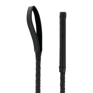 DARKNESS — Chicote BDSM Preto 70 cm — vista adicional 2