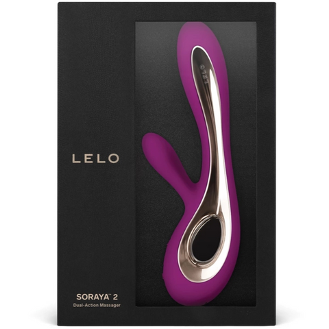 Soraya 2 Vibrador Rabbit Recarregável em Silicone Premium — imagem principal