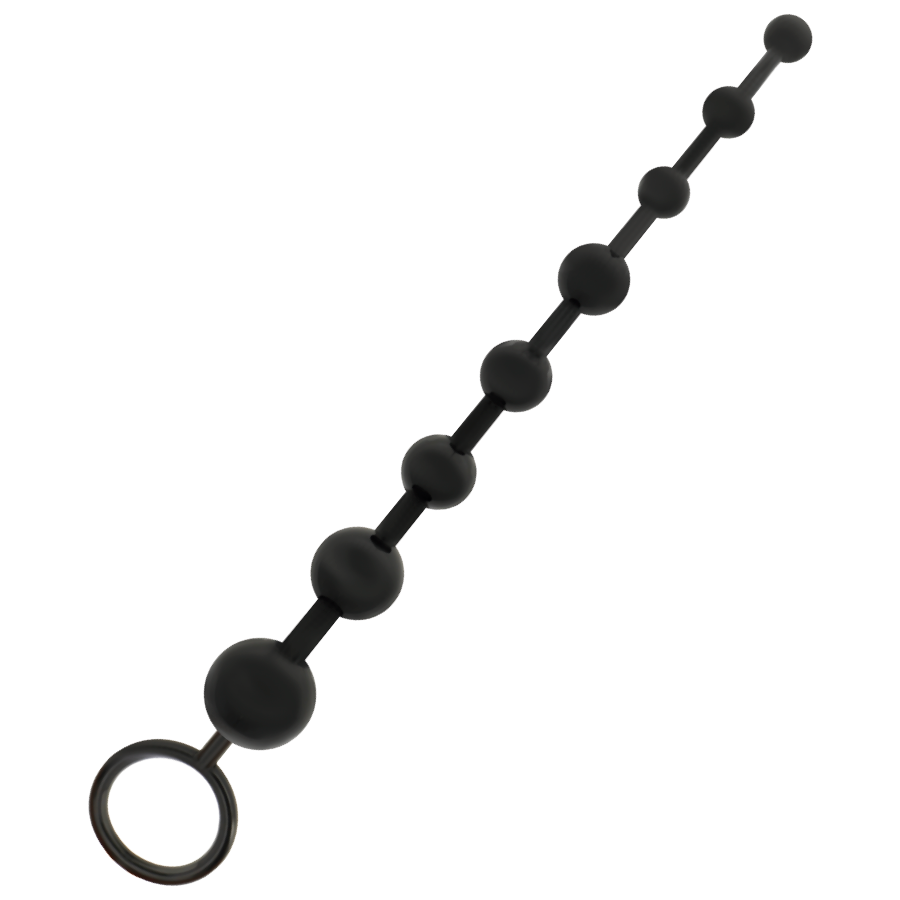 Addicted Toys — Contas Anais de 29 cm, Pretas — imagem 4