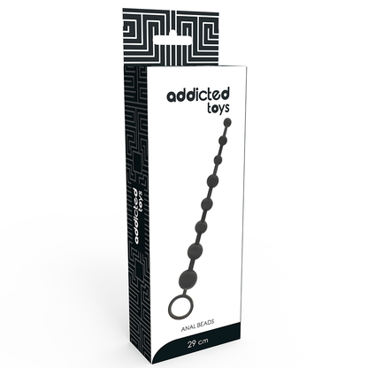 Addicted Toys — Contas Anais de 29 cm, Pretas — imagem 5