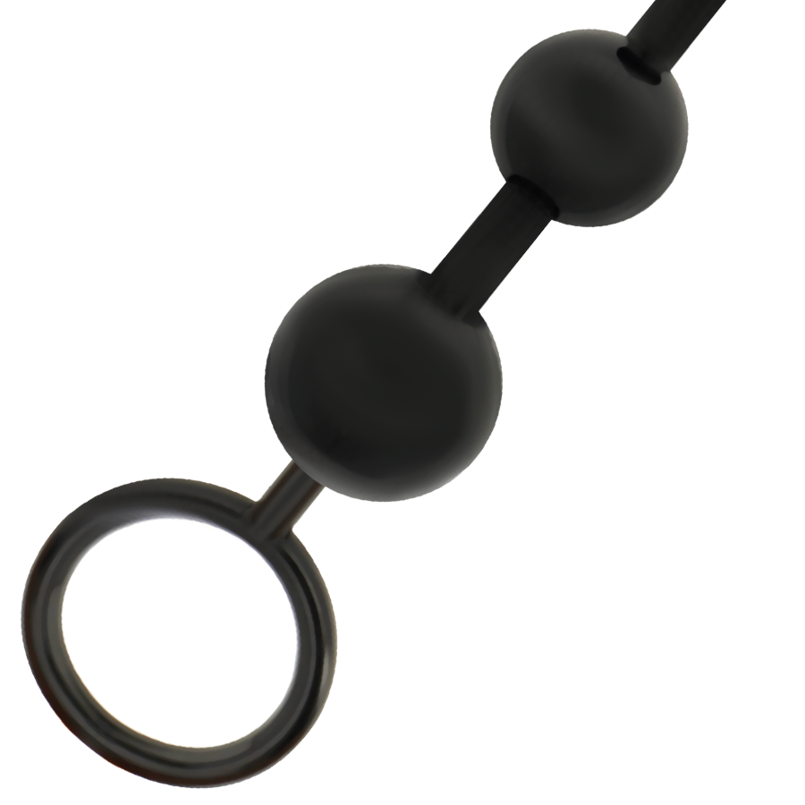 Addicted Toys — Contas Anais de 29 cm, Pretas — imagem 3