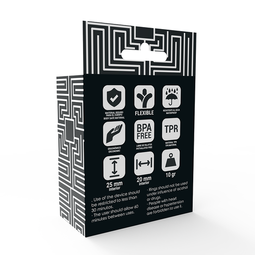 Addicted Toys — Conjunto de 3 Anéis Penianos C em Silicone