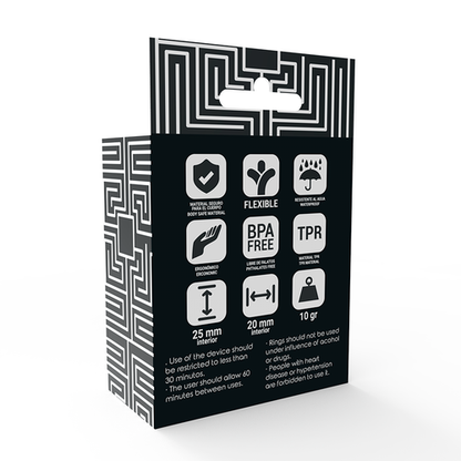 Addicted Toys — Conjunto de 3 Anéis Penianos C em Silicone