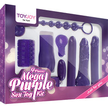 TOYJOY – Kit Mega Purple 9 Peças para Estimulação Total