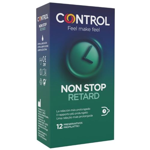 Control — Preservativos Non Stop Retard 12 Unidades