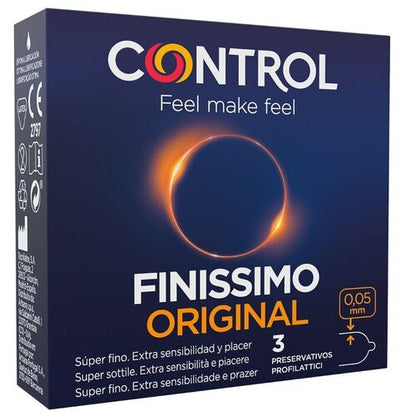 Control — Preservativos Finíssimo 3 Unidades