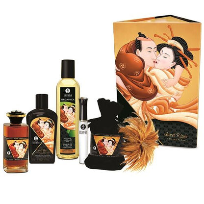 SHUNGA – Kit Coleção Beijos Doces com Óleos e Cosmética Erótica