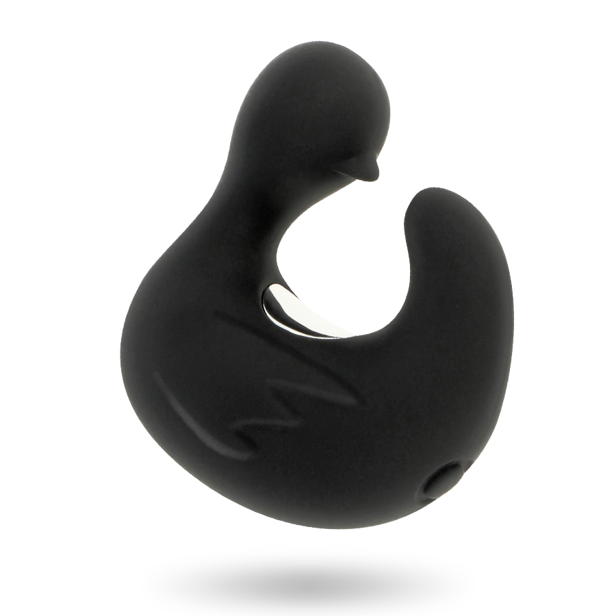 Black & Silver Duckymania — Vibrador de Dedo Recarregável — imagem 5