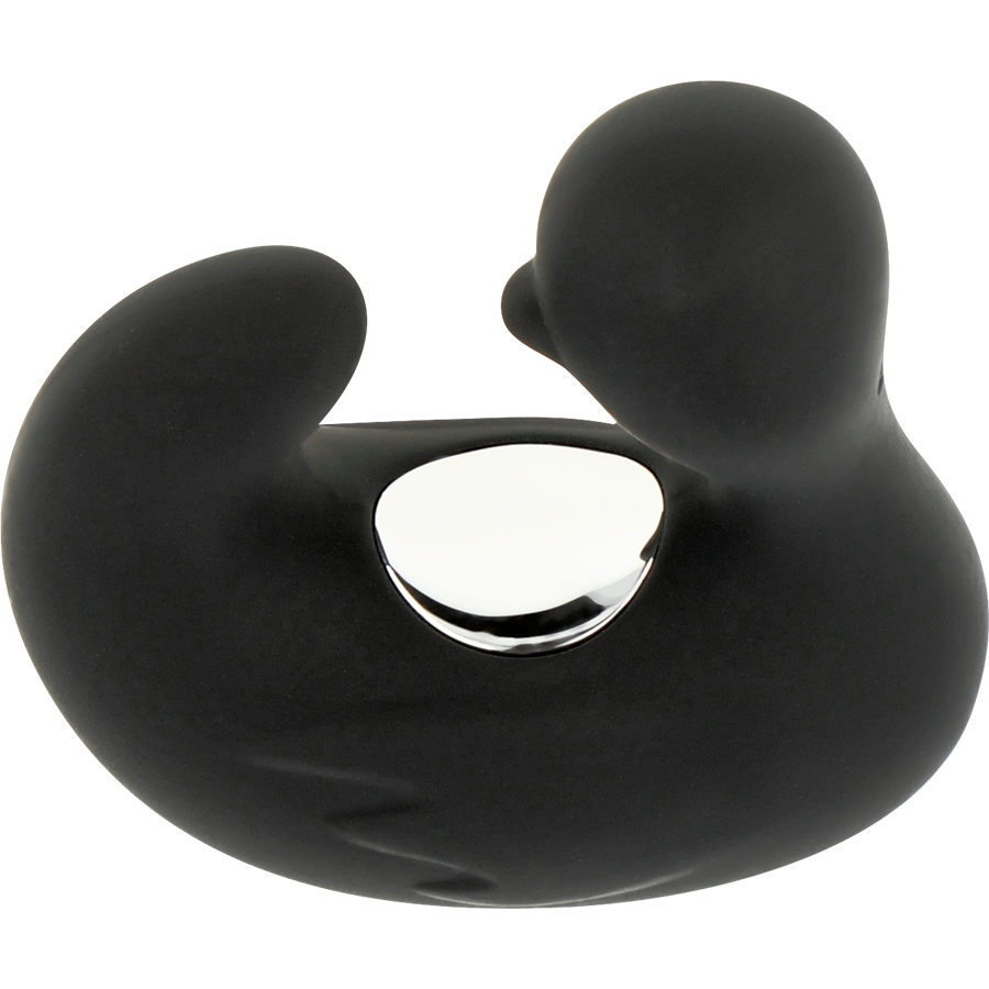 Black & Silver Duckymania — Vibrador de Dedo Recarregável — imagem 6
