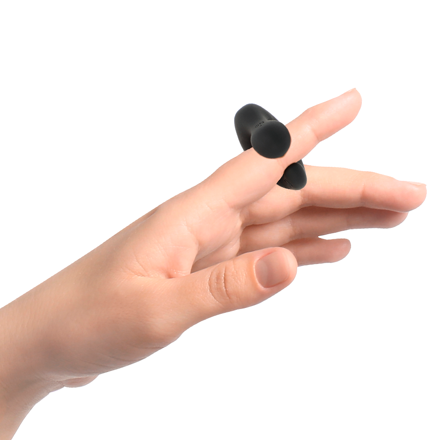 Black & Silver Duckymania — Vibrador de Dedo Recarregável — imagem 3