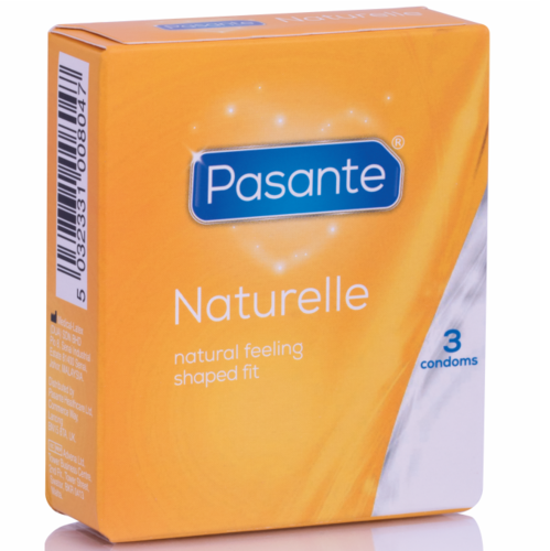 Pasante — Preservativos Naturelle 3 Unidades