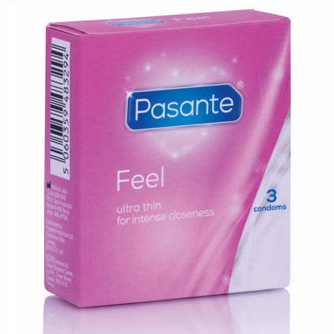 Pasante — Preservativos Sensitive Ultrafinos, 3 Unidades — imagem principal