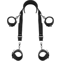 FETISH SUBMISSIVE — Conjunto Mestre com 4 Algemas Revestidas com Neoprene