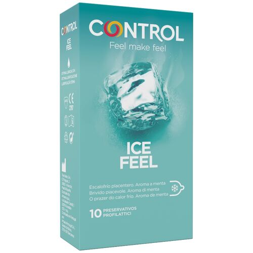 Control — Efeito Ice Feel Cool Preservativos 10 Unidades