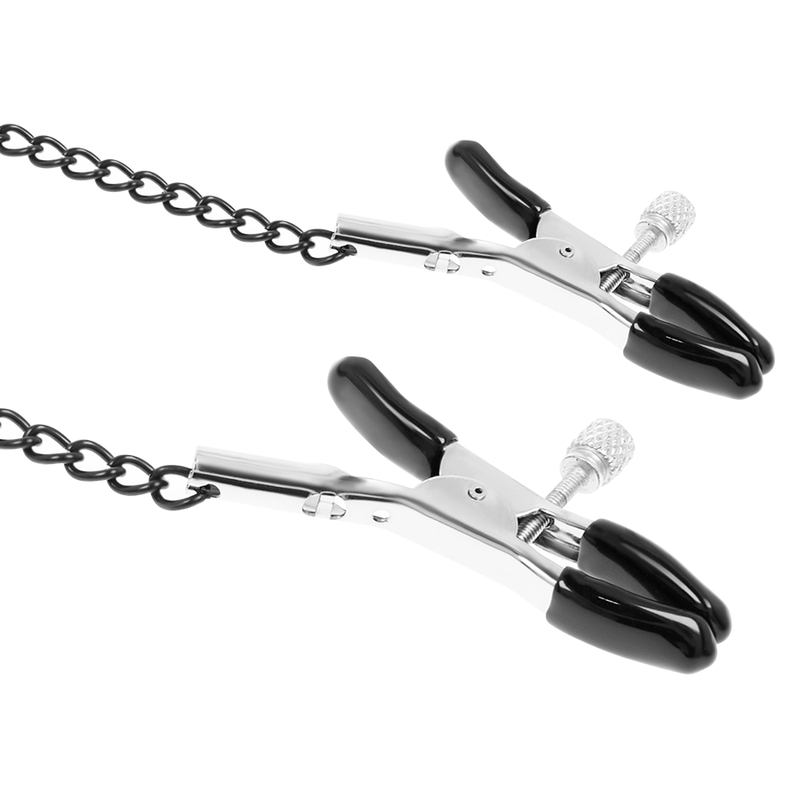 Fetish Submissive — Mordaça com Anel e Pinças para Mamilos — imagem 5