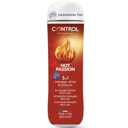 Control Gel Íntimo 3 em 1 com Efeito de Calor – 200 ml