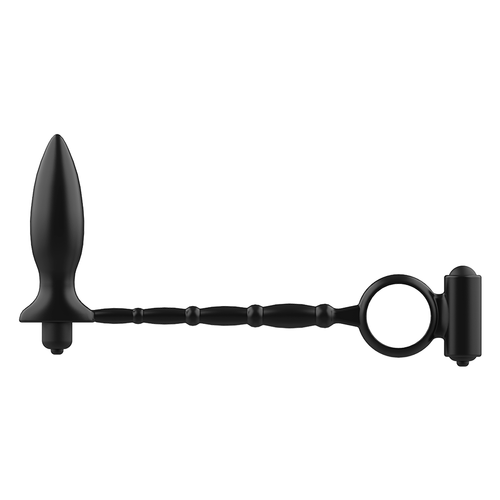 Addicted Toys — Plug Anal com Anel Peniano Vibratório