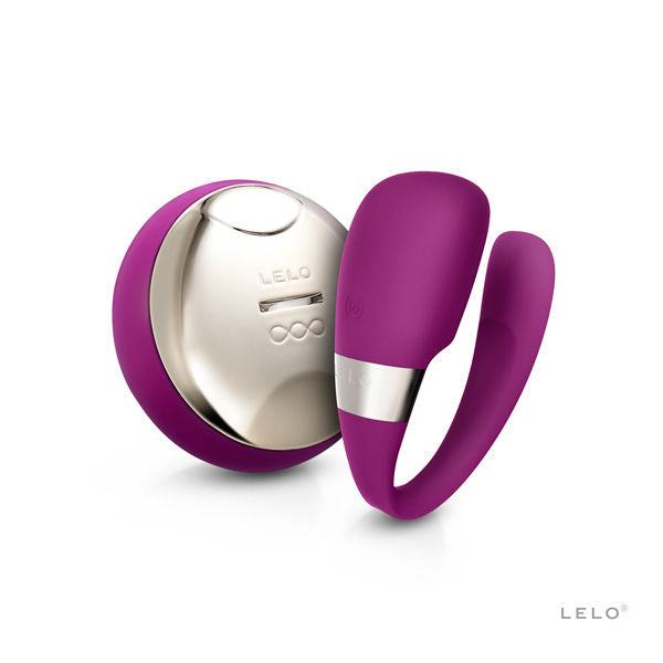 INSIGNIA TIANI™ 3 Massajador para Casais — Rosa Profundo — vista adicional 5