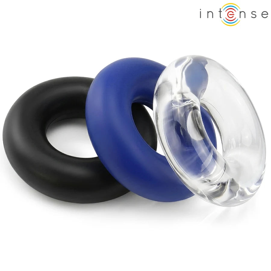 Anneaux Péniens Intense Wick — lot de 3 anneaux
