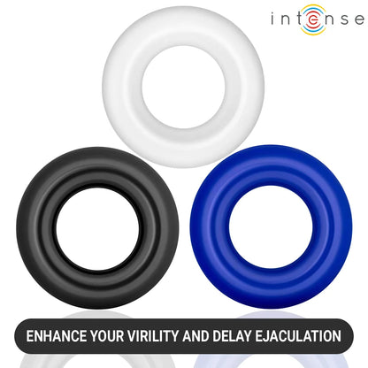 Anneaux Péniens Intense Wick — lot de 3 anneaux