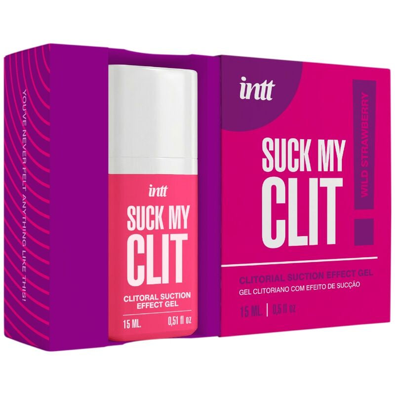 Intt — Suck My Clit Gel com Efeito de Sucção Morango Silvestre 15 Ml — vista adicional 3