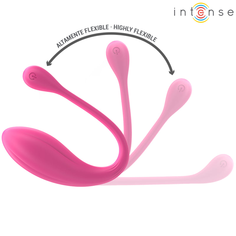 Janice — Vibrador em U com Comando Remoto, Rosa — Intense — imagem 5