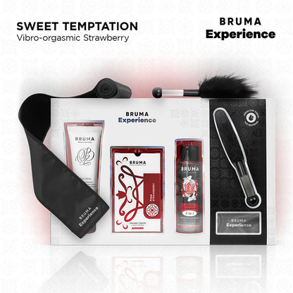 Kit de seducción vibroorgásmica de fresa dulce - BRUMA