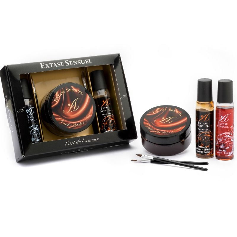 Kit Extase Sensual — Experiência Afrodisíaca de Chocolate