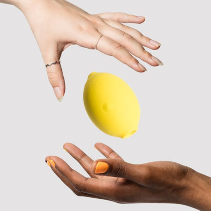 Lemon Crush — Stimolatore clitorideo Pleasure Air giallo — ROMP