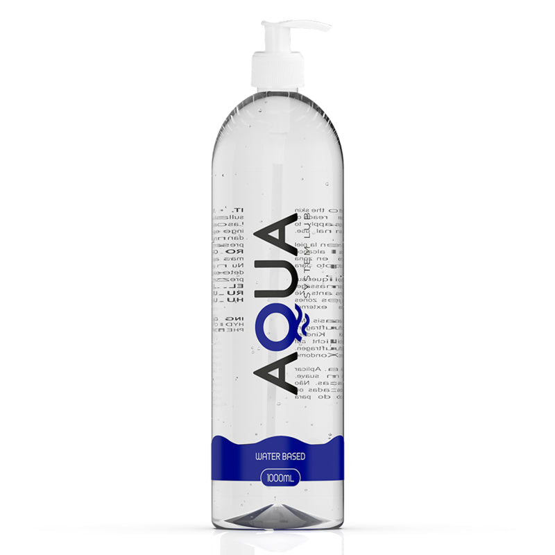 Glijmiddel op waterbasis, 1000 ml — Aqua Quality