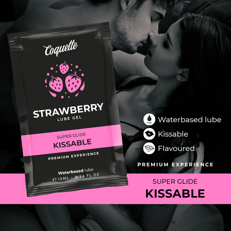 Lubrificante Beijável de Morango, 10 ml — Coquette Chic Desire — imagem 3