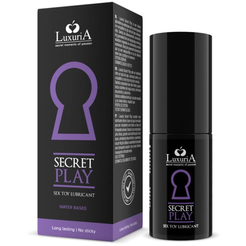 Lubrificante Íntimo Luxuria Secret Play — 60 ml