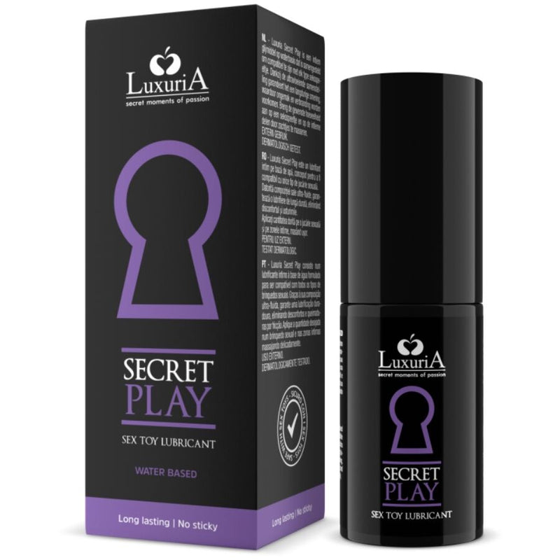 Lubrificante Íntimo Luxuria Secret Play — 60 ml