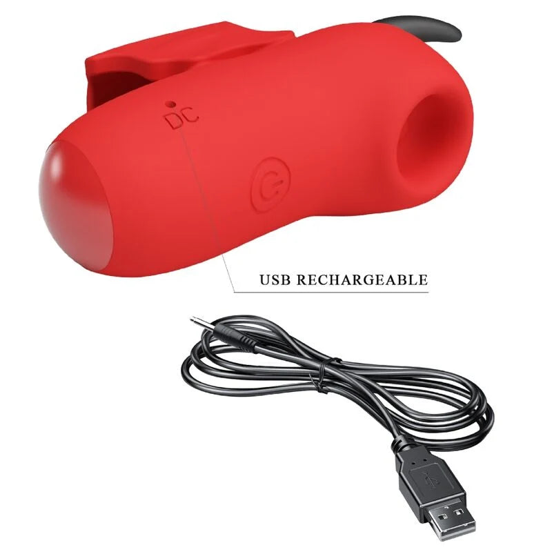 Magic Diabo — Mini-vingerstimulator met 10 pulsen en milde elektrische stimulatie