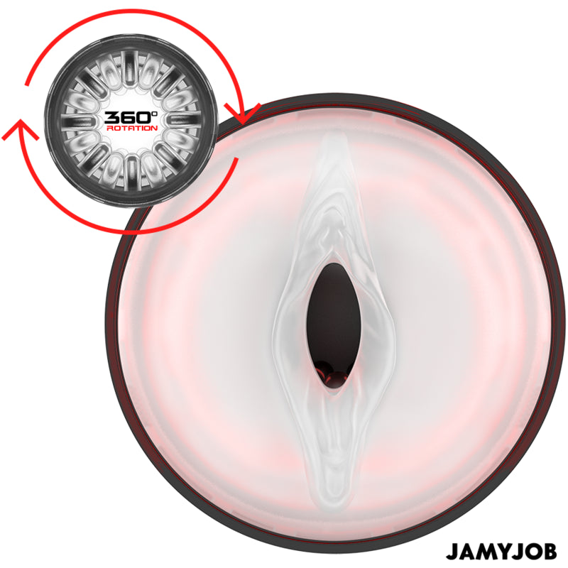 MASTURBADOR AUTOMÁTICO DE VAGINA CYCLONE 10 MODOS DE ROTACIÓN E IMPULSO