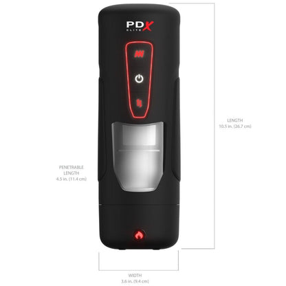 MILK ME HOTTER AUTOMATIC MASTURBATOR WITH HEAT AND IMPULSION EFFECT VIBRATION