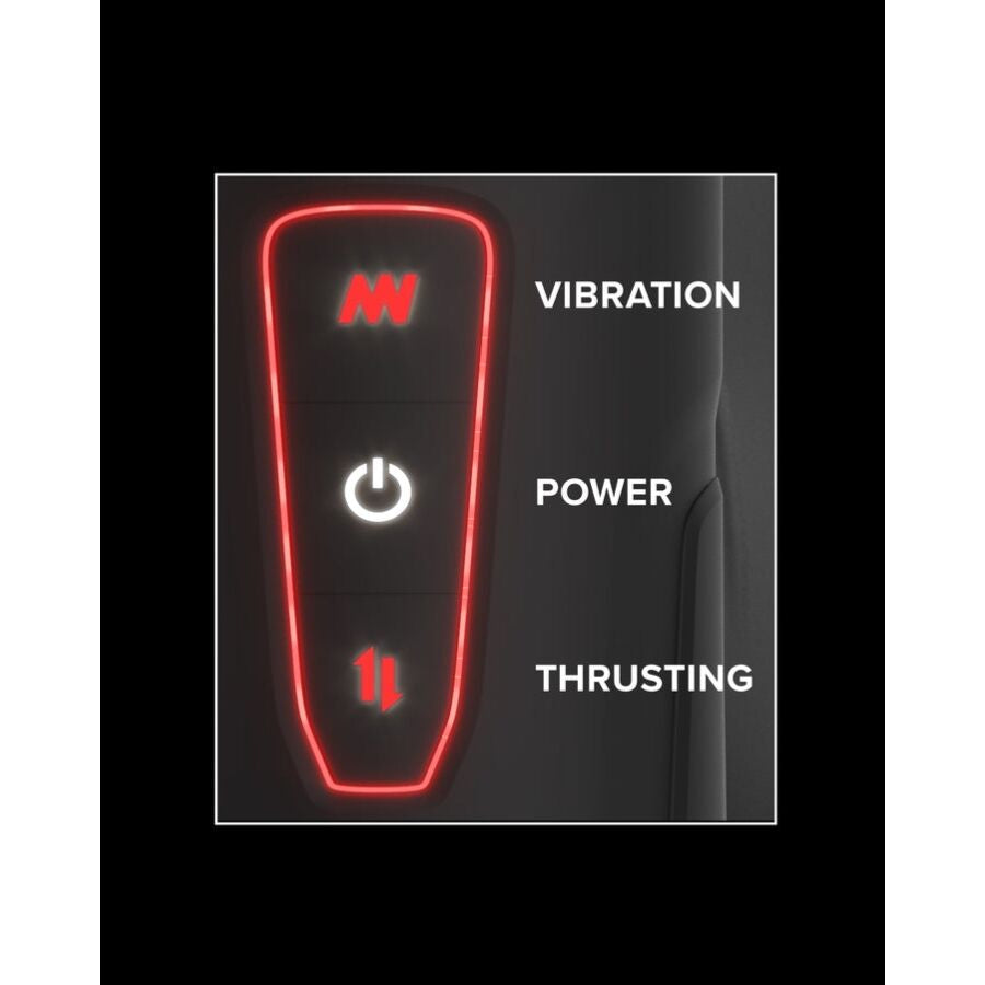 Masturbador Automático Milk Me Hotter com Vibração de Efeito de Calor e Impulsão — vista adicional 6