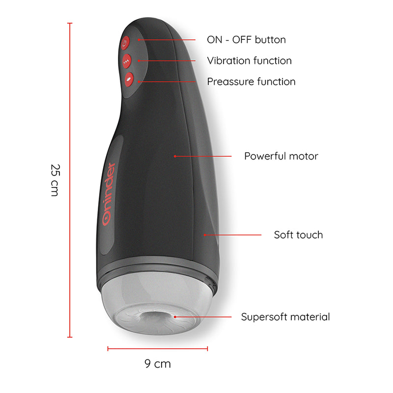 Seoul Rechargeable Male Masturbator (10 Modes + App)