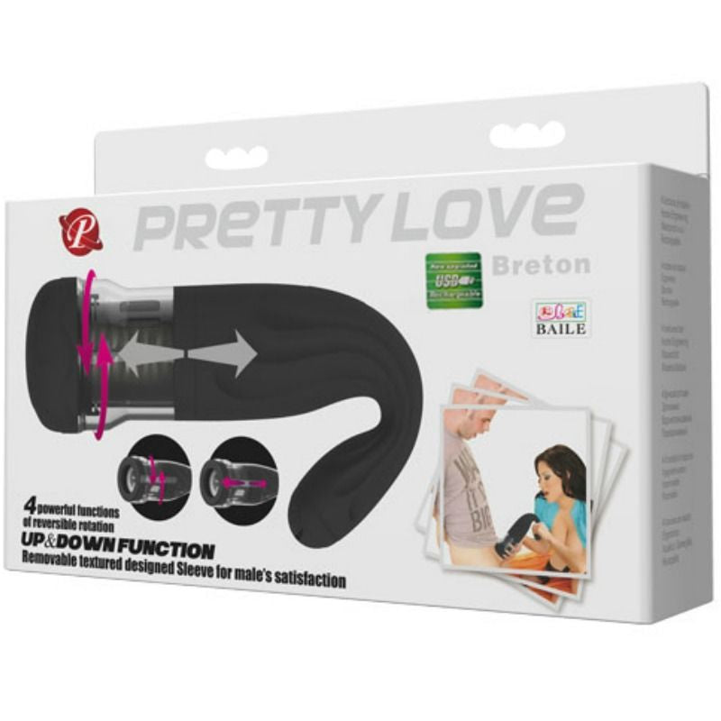 Masturbador Recarregvel Multifuno Multifuncional Breton Breton — vista adicional 8