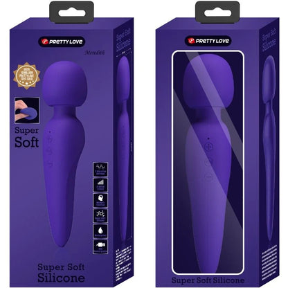 Meredith — Massajador de Silicone à Prova de Água com 12 Modos