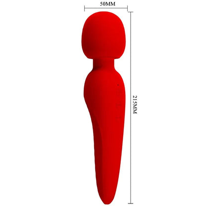 Meredith — Massajador de Silicone à Prova de Água com 12 Modos