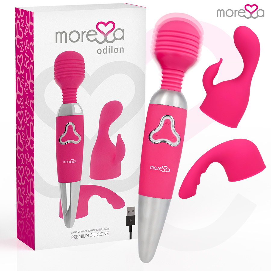 MORESSA — Massajador Recarregável em Silicone Premium com 7 Vibrações