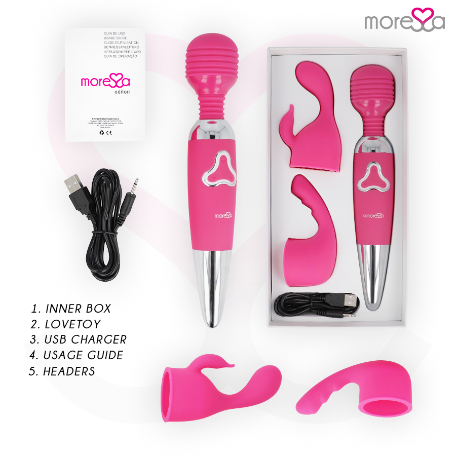MORESSA — Massajador Recarregável em Silicone Premium com 7 Vibrações — vista adicional 5