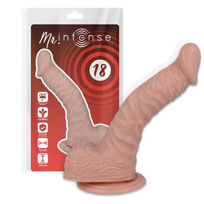 Mr. — Modelo 18 Dildo Realista 19,8 cm con ventosa