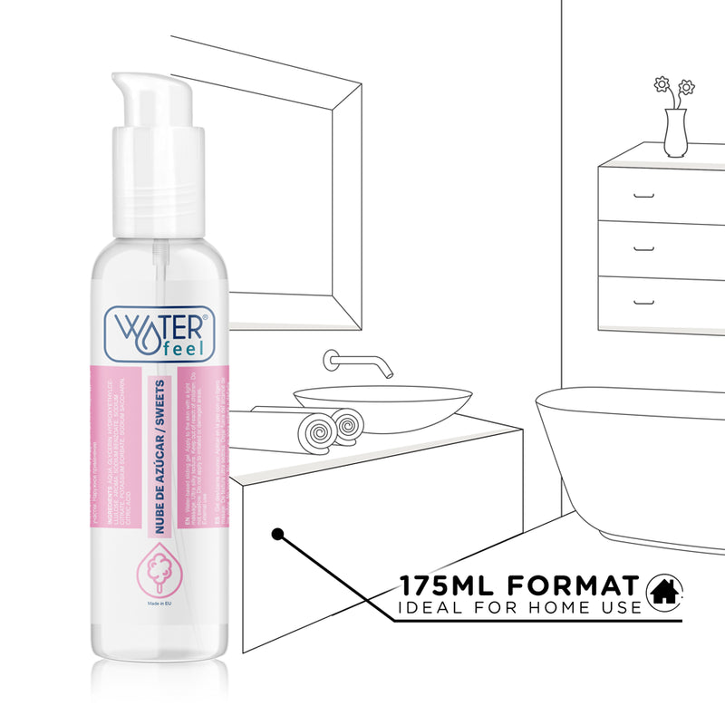 Nuvens de Açúcar — Lubrificante com Sabor — 175 ml