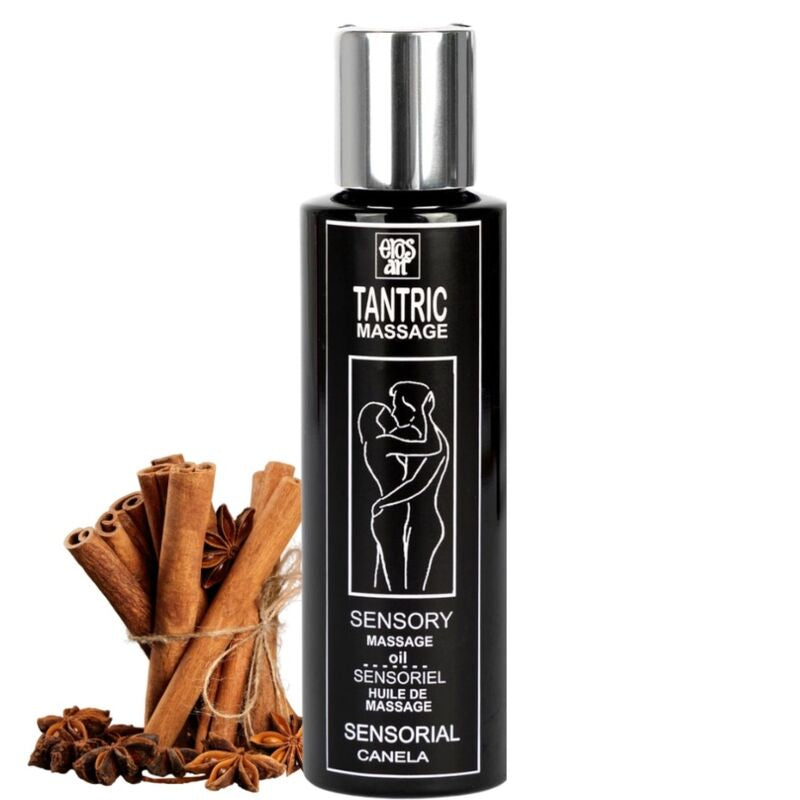 Óleo Tântrico Aroma Canela — Massagem Sensorial 100 ml- EROS-ART