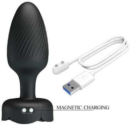 Osborn — Plug anale LED con 10 vibrazioni e ricarica magnetica