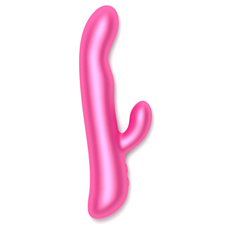 Oslo Rabbit — Vibrator met vibratie en rotatie, bediend via app